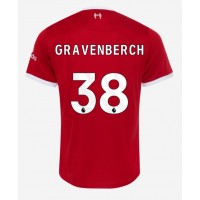 Dres Liverpool Ryan Gravenberch #38 Domaci 2023-24 Kratak Rukav